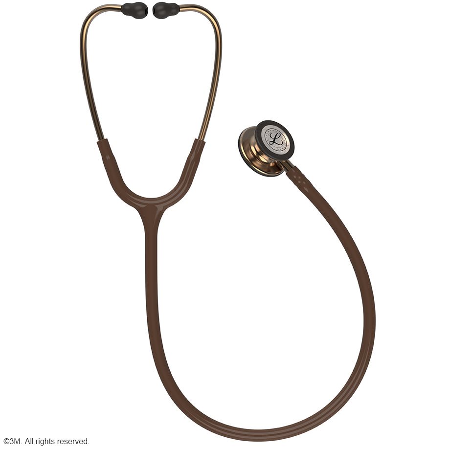 3M Littmann CLASSIC III Monitoring Stethoskop Kupfer Edition, Schlauch schokoladenfarben