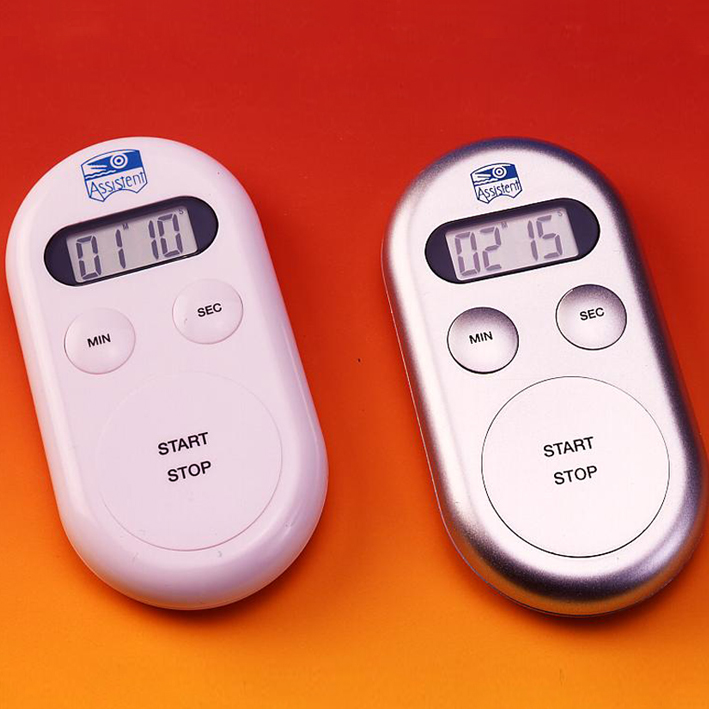 Digital-Kurzzeitmesser weiß CE