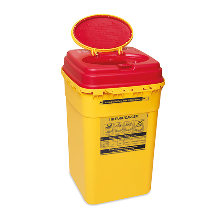 Kanülenabwurfbehälter 4,0 Ltr. Multi-Safe euroMatic 4000 (neue Ausführung)