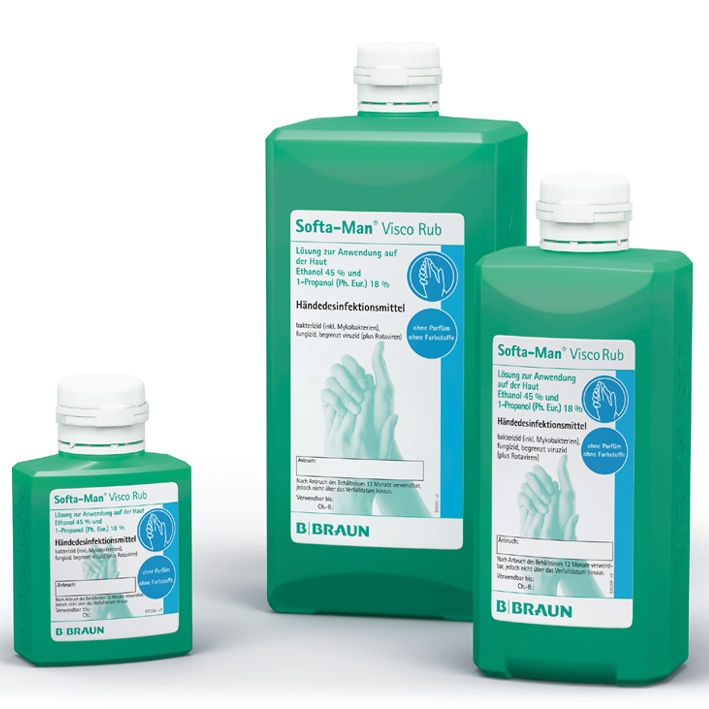 Softa-Man ViscoRub 500 ml Spenderflasche Händedesinfektion