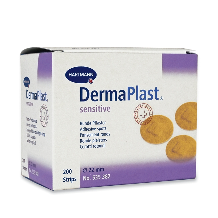 DermaPlast soft Wundpflaster Ø 22 mm (200 Stck.)