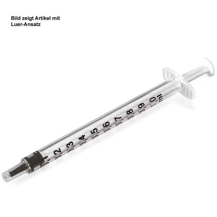 HENKE-JECT Tuberkulinspritzen LDS 1 ml 3-tlg., mit Spardorn, steril (100 Stck.)