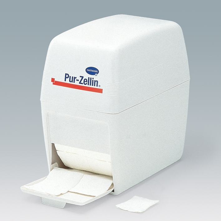 Pur-Zellin-Box, leer, Zellstofftupferspender