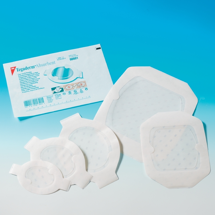 3M Tegaderm Absorbent Acrylverband quadratisch, 14,9 x 15,2 cm (10 Stck.)