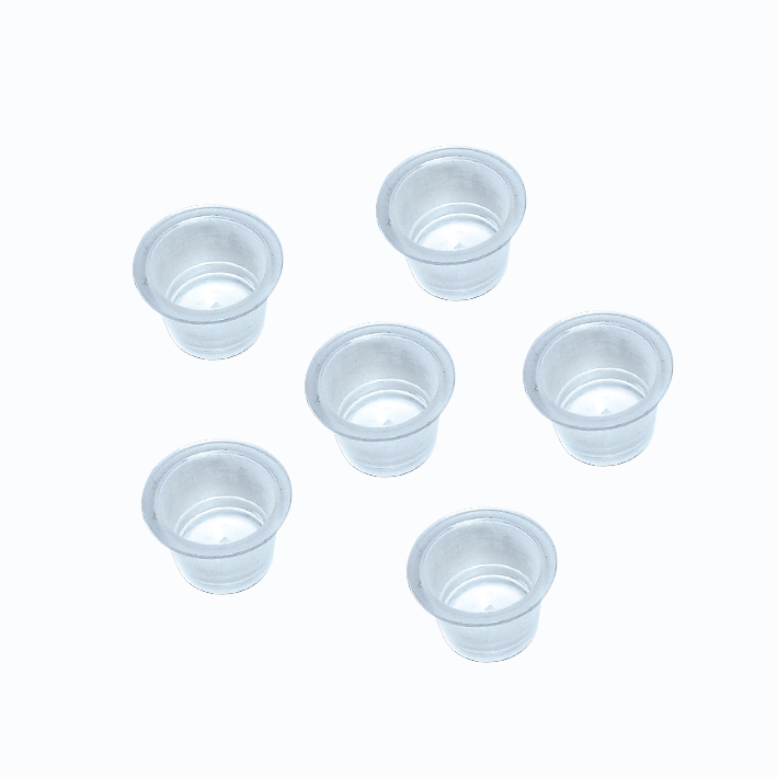 Farbkappen transparent Gr. M, Innen-Ø 12 mm (1000 Stck.)