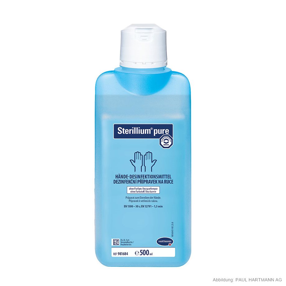 Sterillium pure 500 ml Händedesinfektion (alte Artikelnummer: BOD 981684)