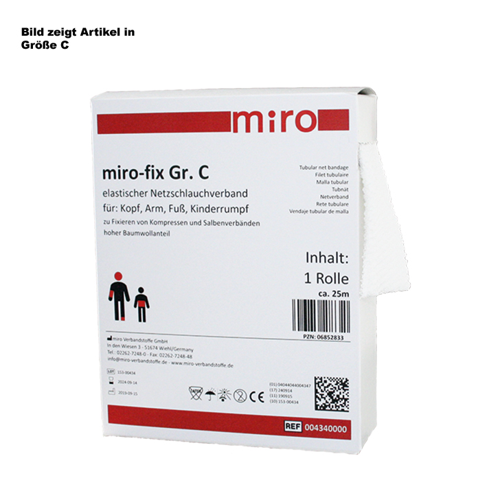 miro-fix H Netzschlauchverband Gr. D, 25 m