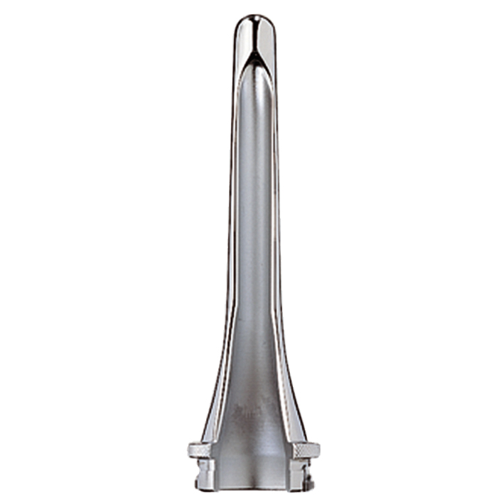 Metall-Spekulum, geschlitzt, 90 mm / Ø 7 mm für G100 / G100 LED geschlitztes Kopfstück