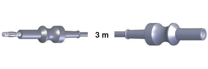 Anschlusskabel ERBE -> S-B-S-BER-MAR, 3,0 mtr.
