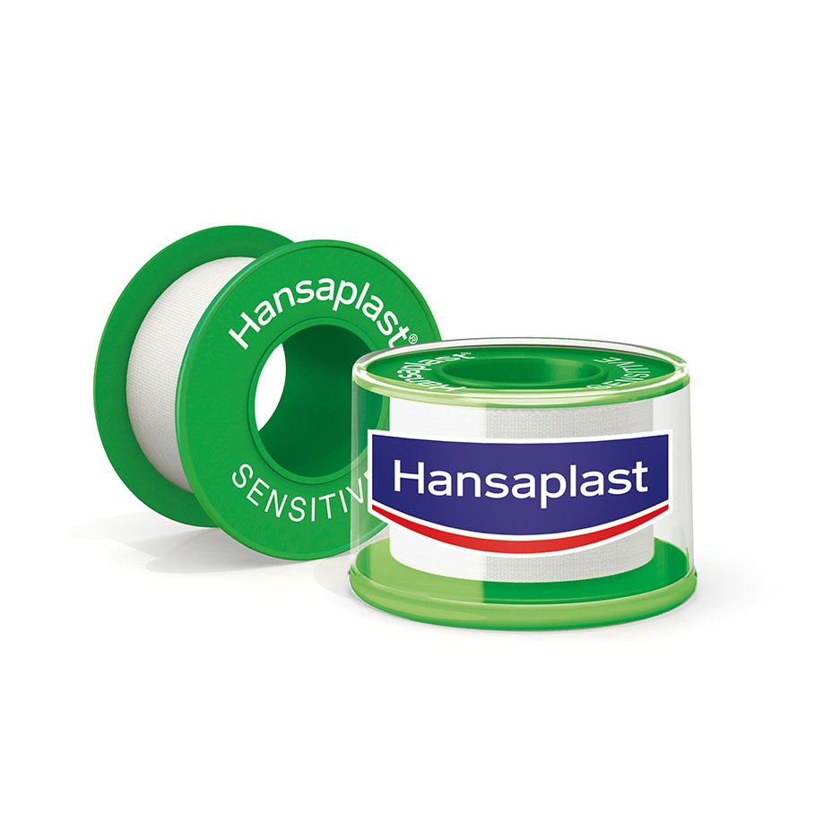 Hansaplast Fixierpflaster Sensitive 5 m x 2,5 cm