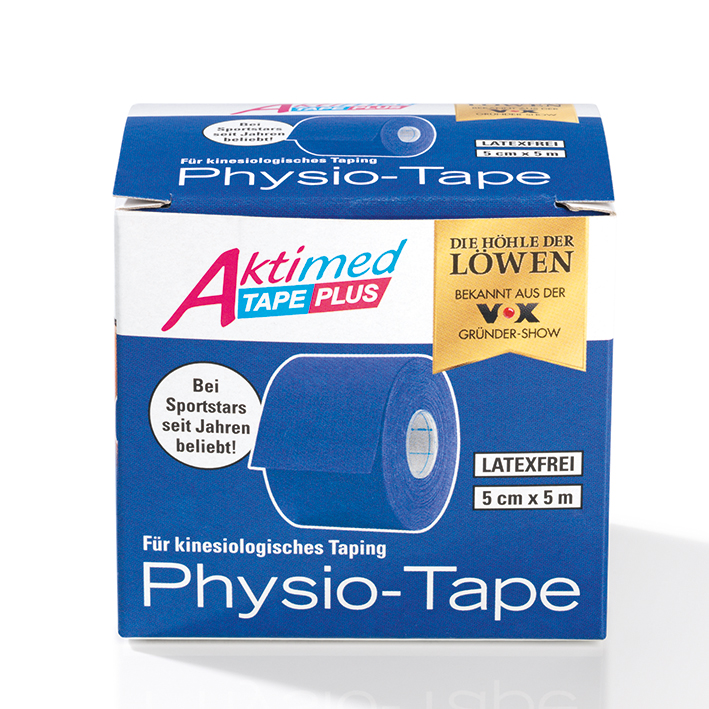 Aktimed TAPE PLUS 5 cm x 5 m, dunkelblau, Kinesiologie-Tape (1 Rl.)
