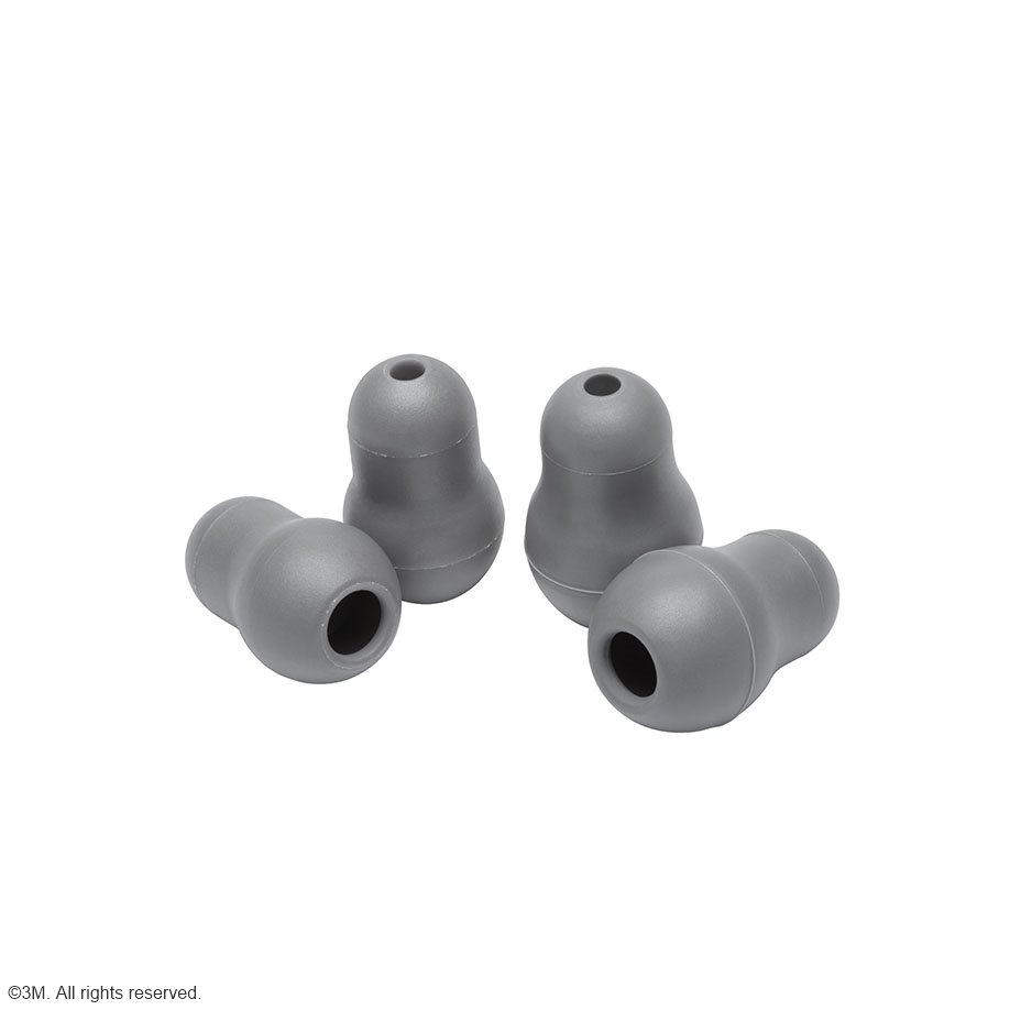 3M Littmann Ersatzteil-Set Softoliven grau (1 Paar groß + 1 Paar klein)