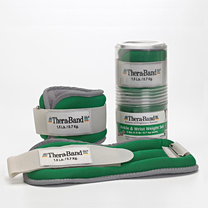 TheraBand Gewichtsmanschetten, 2 x 680 g, grün