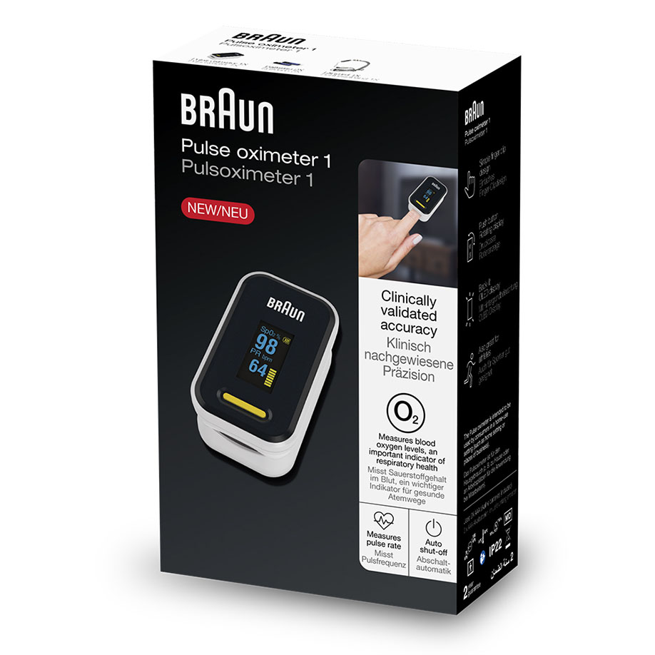 BRAUN Pulsoximeter 1 YK-81CEU