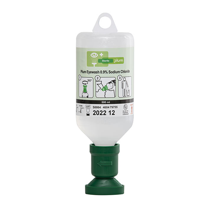 Plum Wound and Eyewash 500 ml (0,9 % Natriumchloridlösung)