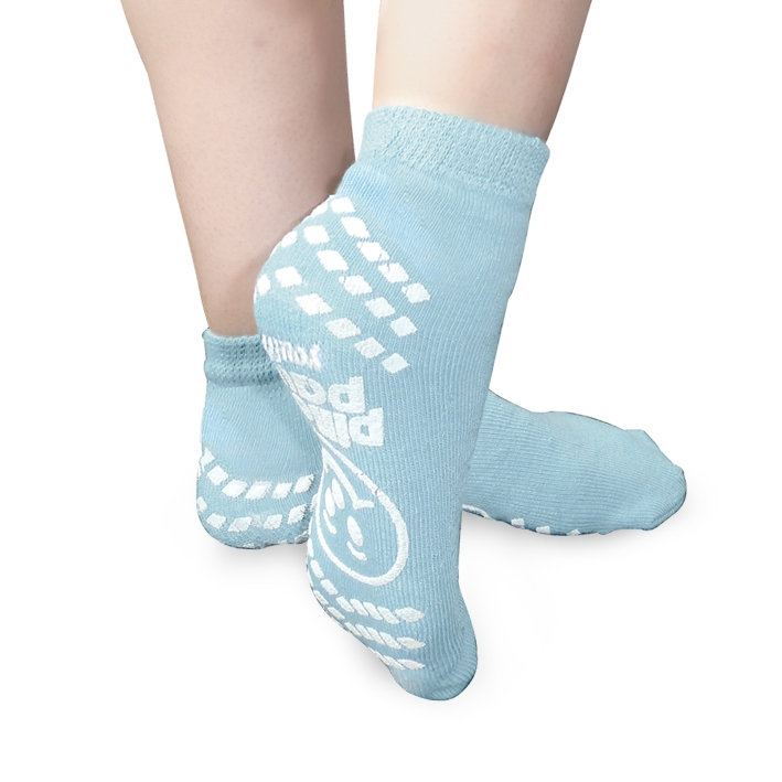 Patientensocken Pillow-Paws Gr. 26 - 32, hellblau (48 Paar)