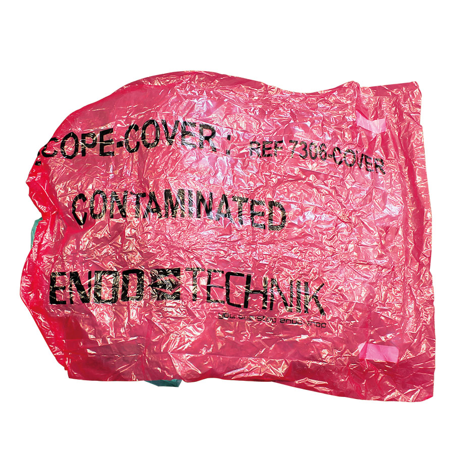 Hüllen Scope Cover grün/rot steril (200 Stck.)