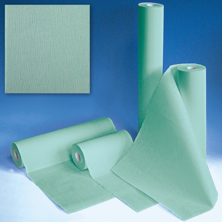 Sterilisierpapier Premier 50 cm x 100 m gekreppt grün (2 Rl.)