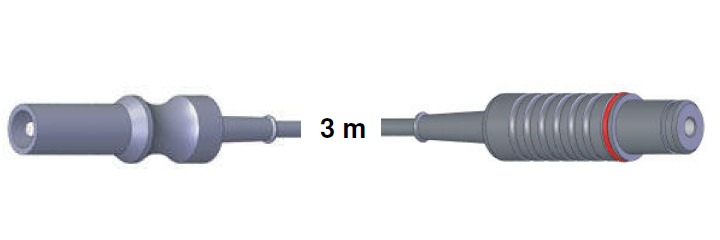Bipolar Anschlusskabel, ERBE -> Storz, 3,0 mtr.