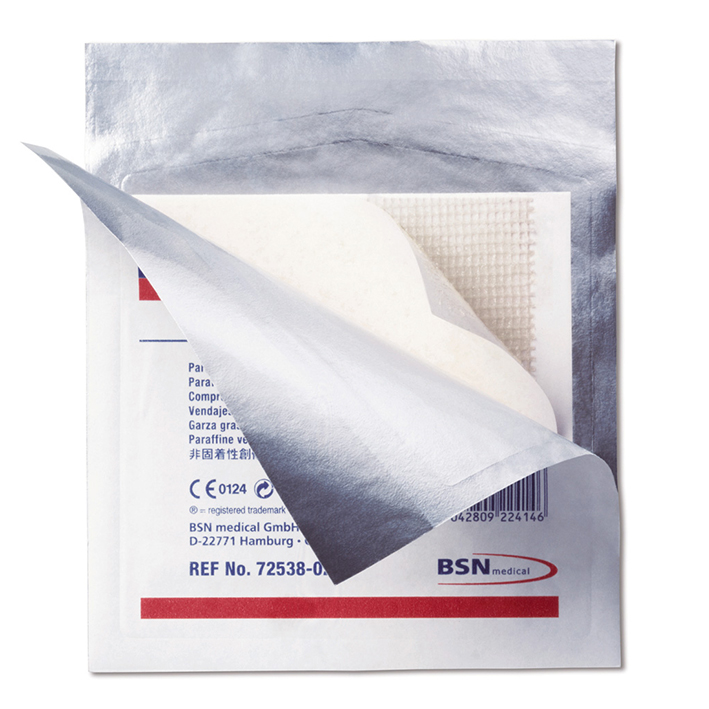 Cuticell Classic Salbenkompressen, 5,0 x 5,0 cm, steril (5 Stck.)