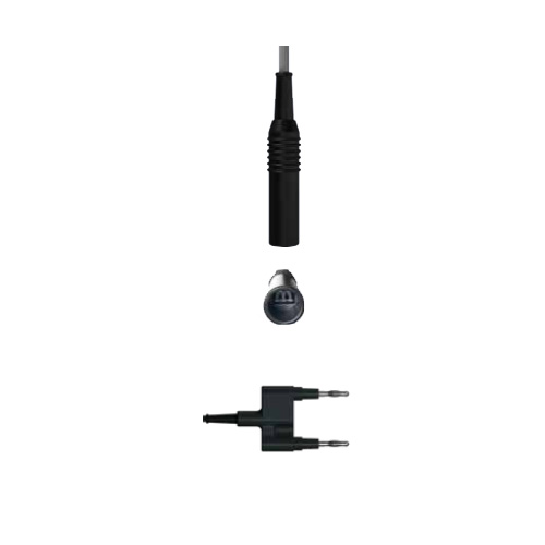 Bipolares HF-Kabel Uniflex Flachstecker gerade L = 3 m