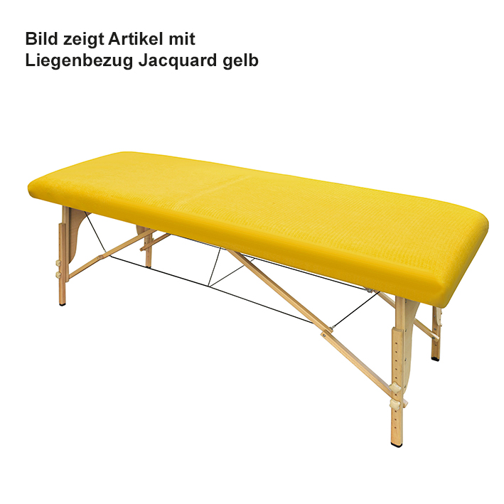 Liegenbezug Jacquard-Frottee orange 80 x 200 cm