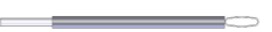 Schlingenelelektrode mini Fig. 17, oval, gerade, 1,6mm Anschluss
