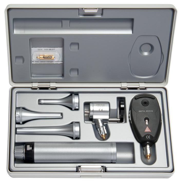 Veterinär Diagnostik-Set LED 2,5 V mit BETA Batteriegriff