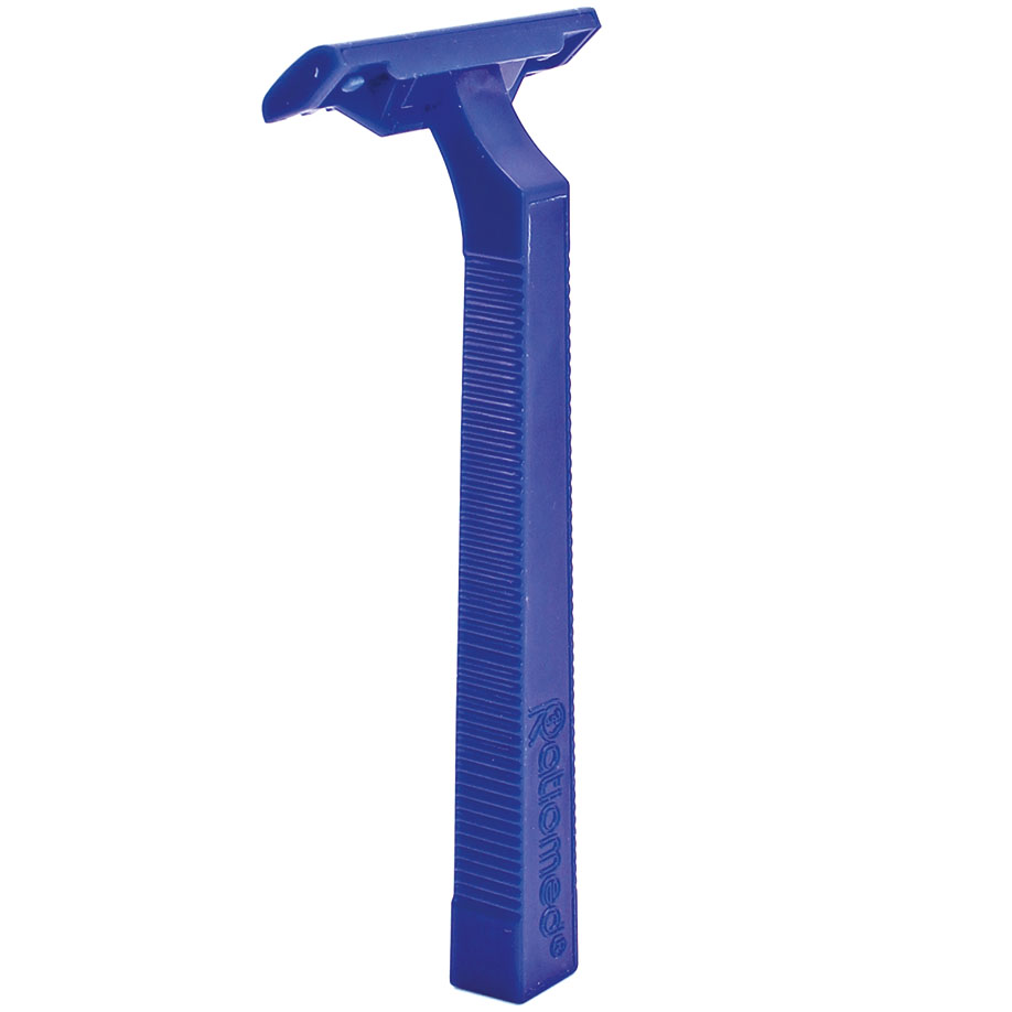 Einmal-Rasierer ratiomed unsteril - z. Zt. nicht lieferbar -/ Alternative: MEG 142013einschneidig blau (100 Stck.)