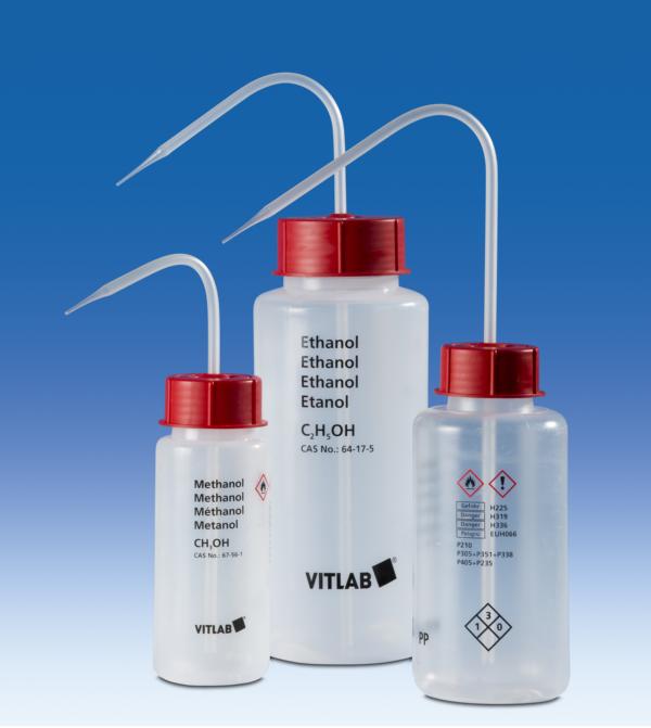 Spritzflasche, PE-LD/PP, GL 45, mit Spritzaufsatz, PP, 500 ml Weithals
