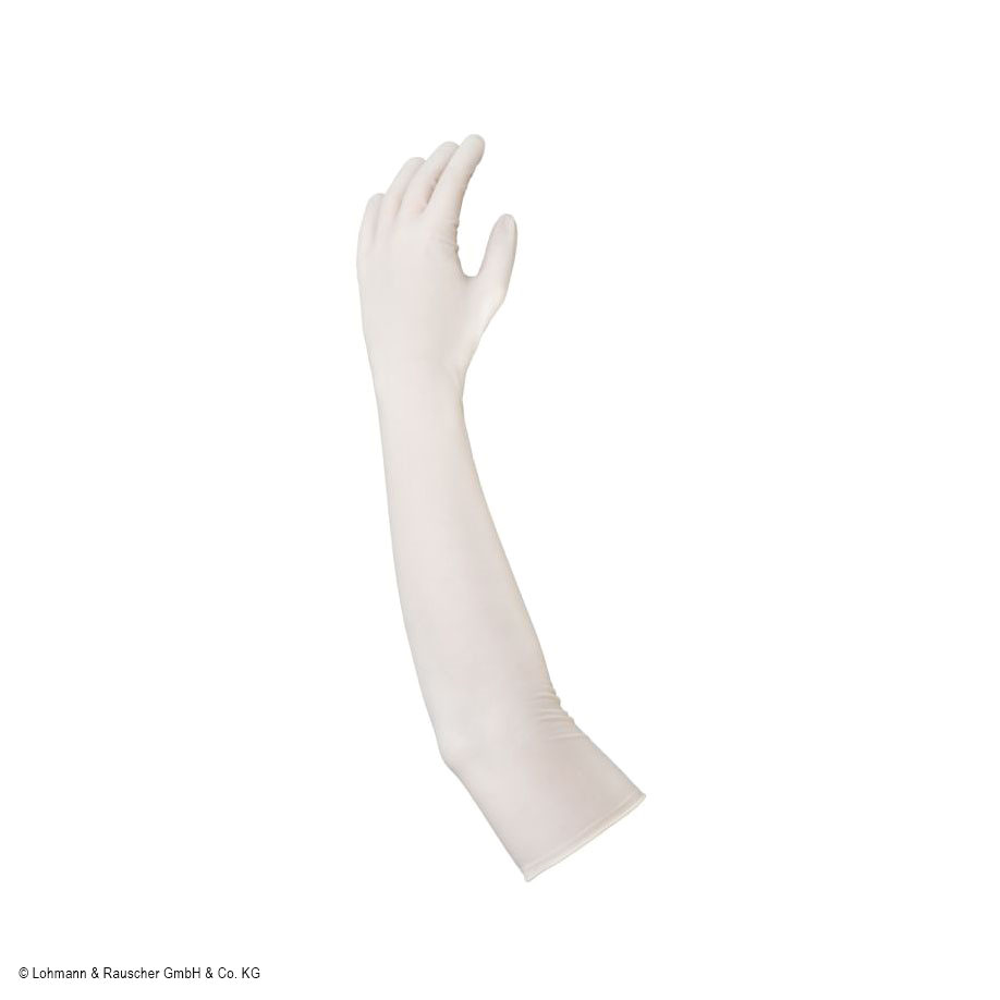 Gynäkologie-OP-Handschuhe, latex, steril, Gr. 8,5 puderfrei (25 Paar) UK = 4 Pack