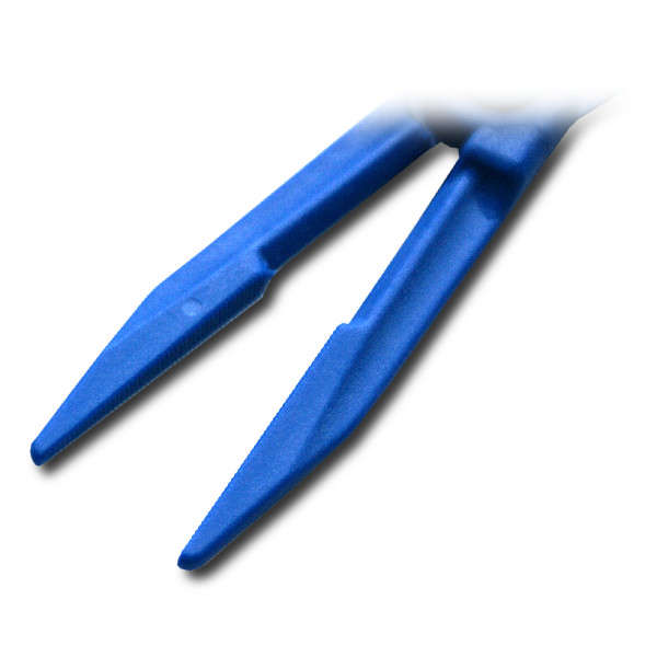 Arterien-Schlauch-Klemme, Pean, Blau, 140mm