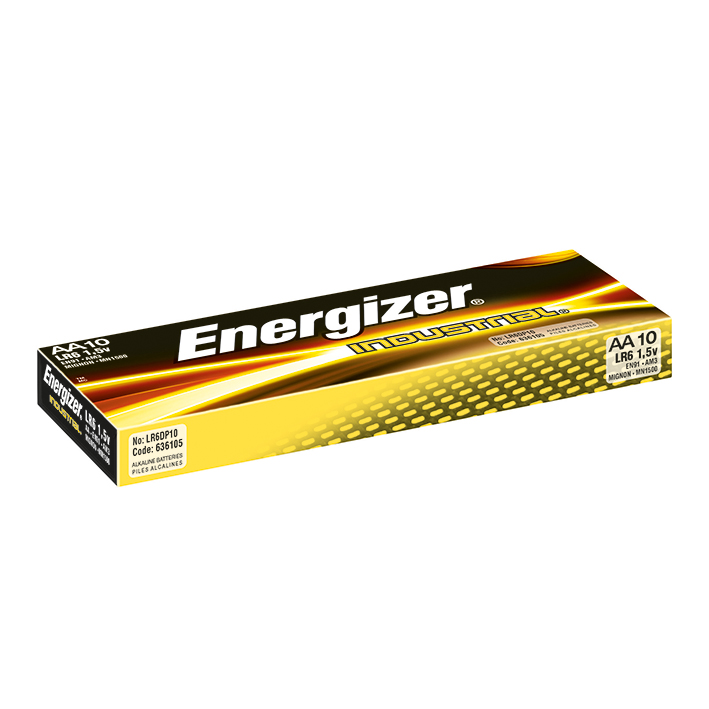 Energizer Industrial Batterien Mignon AA LR06 1,5 V (10er-