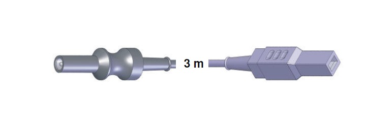 Bipolar Anschlusskabel, AES-BER-MAR -> Standard, 3,0 mtr.