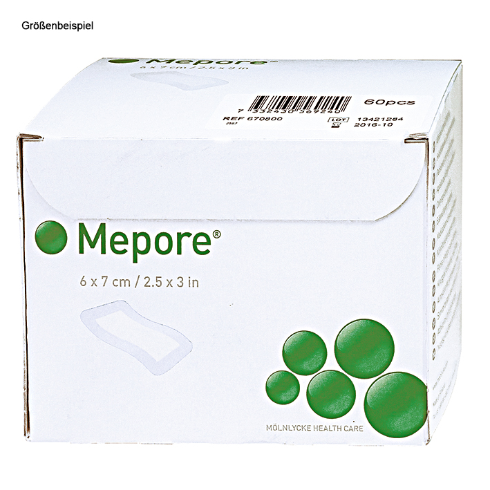 Mepore Wundverband steril, 7 x 8 cm (55 Stck.)