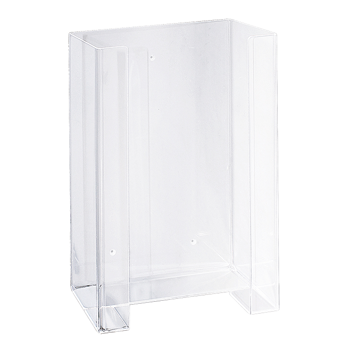Handschuhbox-Halterung ratiomed Trio, aus Plexiglas/Acryl, transparent