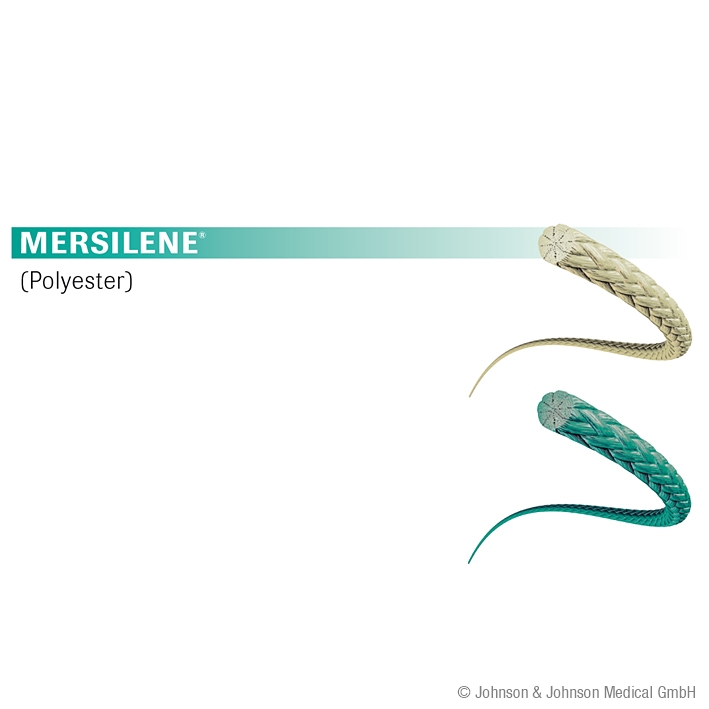 MERSILENE 4/0=1,5 grün geflochten Nahtmaterial Fadenlänge 6 x 45cm(36Stck) 02042023