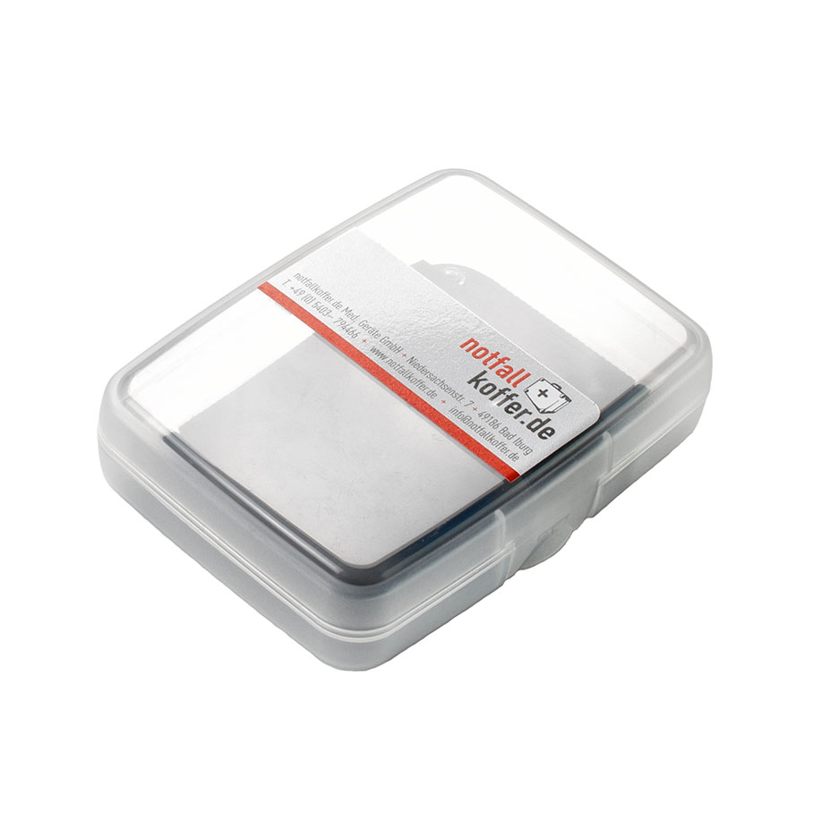 BTM-Box Taschenampullarium transparent mit 6 Steckplätzen
