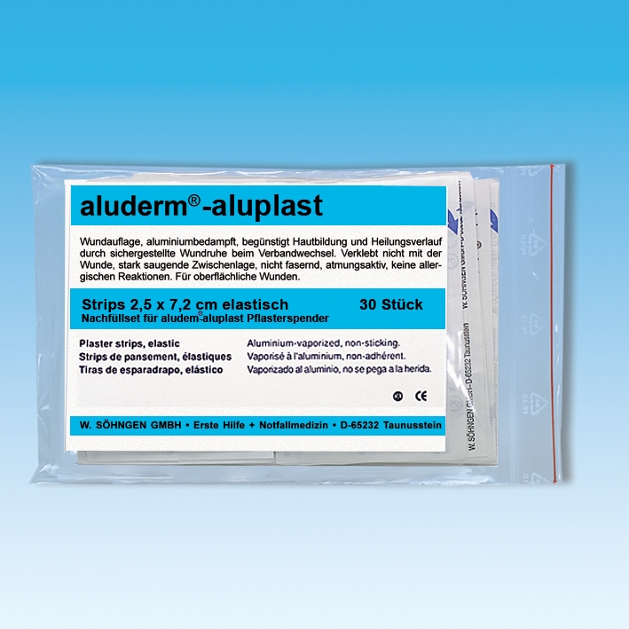 Nachfüllset einzeln Strips ca. 7,2 x 2,5 cm (30 Stck.)