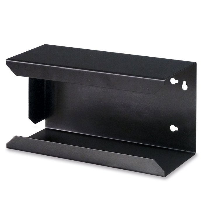 Handschuhbox-Halterung aus Metall, schwarz matt