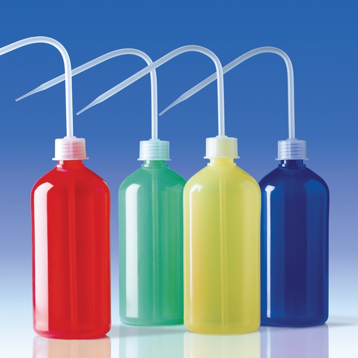 Spritzflasche rot, PE-LD/PP, 500 ml