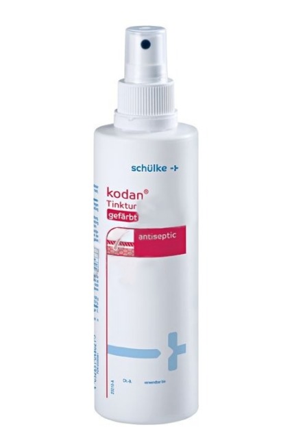 kodan Tinktur forte gefärbt 250 ml Hautdesinfektion
