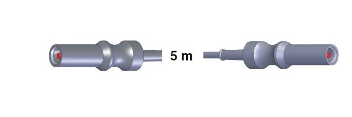 Anschlusskabel AES-BER-MAR -> S-B-S-AES-BER-MAR, 5,0 mtr.