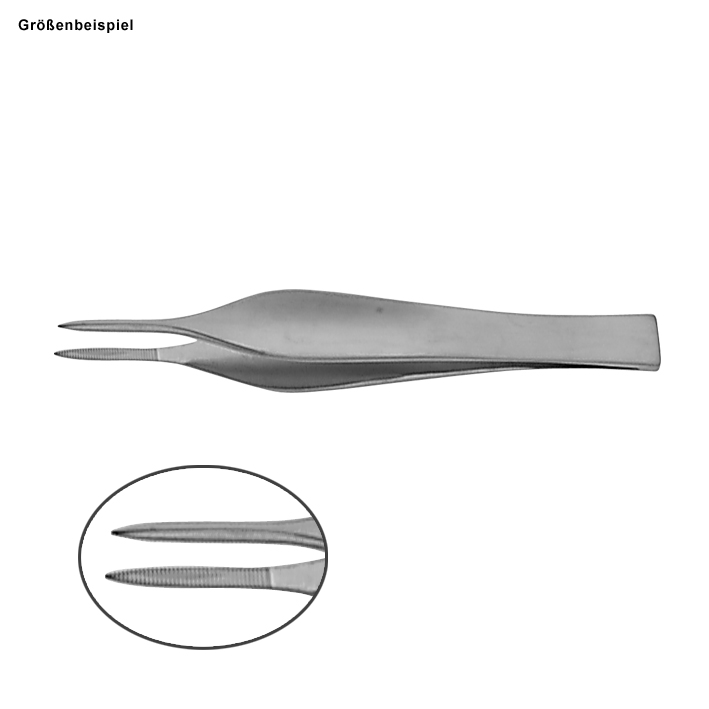 Splitterpinzette nach FEILCHENFELD, 8 cm