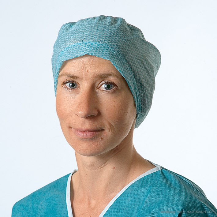 Foliodress cap Comfort Apart aqua OP-Hauben (100 Stck.)